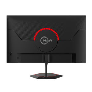 HAW Q27IPY 27 Inch Gaming Monitor, QHD (2560×1440) IPS Display, 144Hz Refresh Rate, 0.5ms MPRT, G-Sync & FreeSync Compatible, Built-In Speakers, Flat Screen, PC & Console Ready - Black