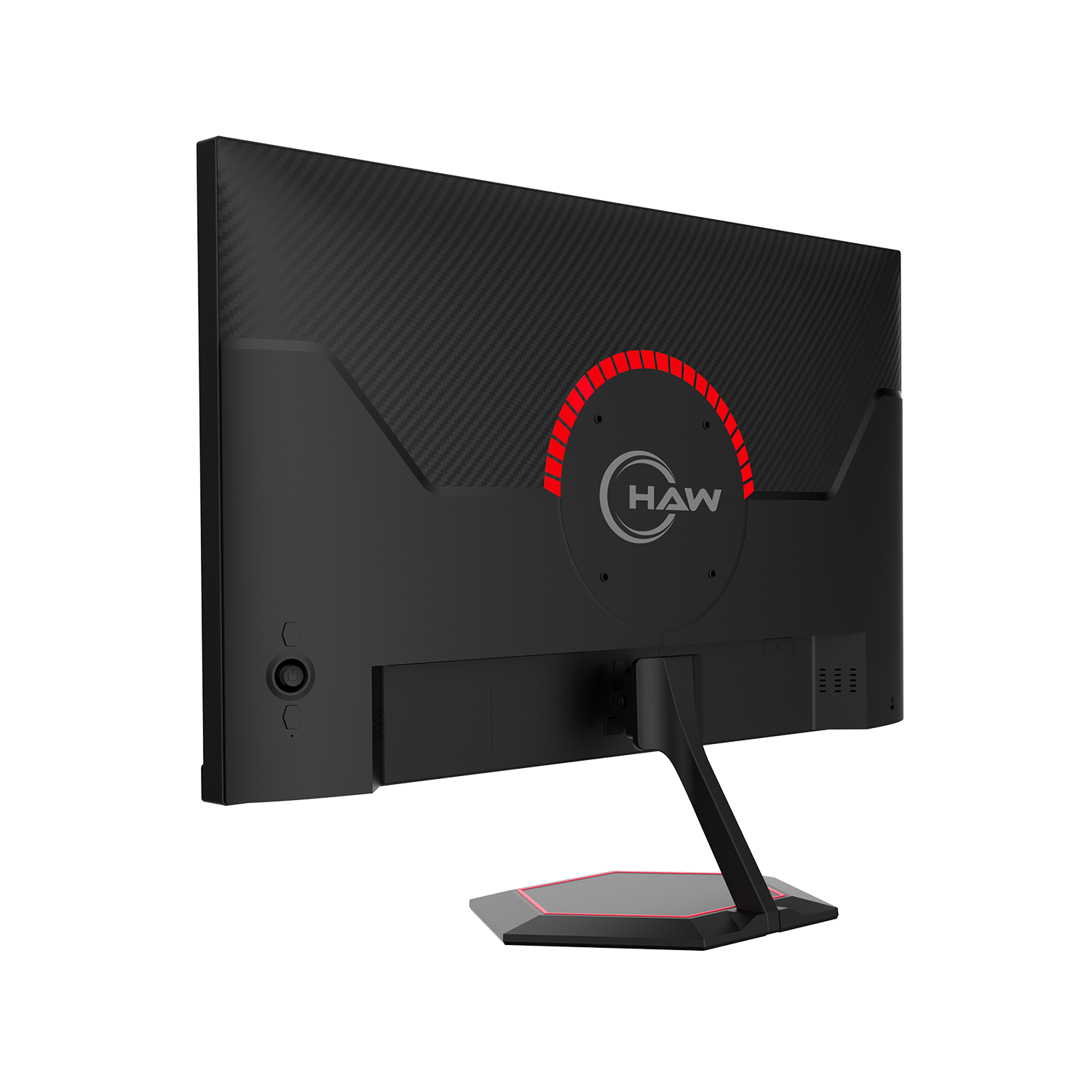 HAW Q27IPY 27 Inch Gaming Monitor, QHD (2560×1440) IPS Display, 144Hz Refresh Rate, 0.5ms MPRT, G-Sync & FreeSync Compatible, Built-In Speakers, Flat Screen, PC & Console Ready - Black