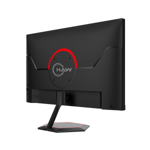 HAW Q27IPY 27 Inch Gaming Monitor, QHD (2560×1440) IPS Display, 144Hz Refresh Rate, 0.5ms MPRT, G-Sync & FreeSync Compatible, Built-In Speakers, Flat Screen, PC & Console Ready - Black